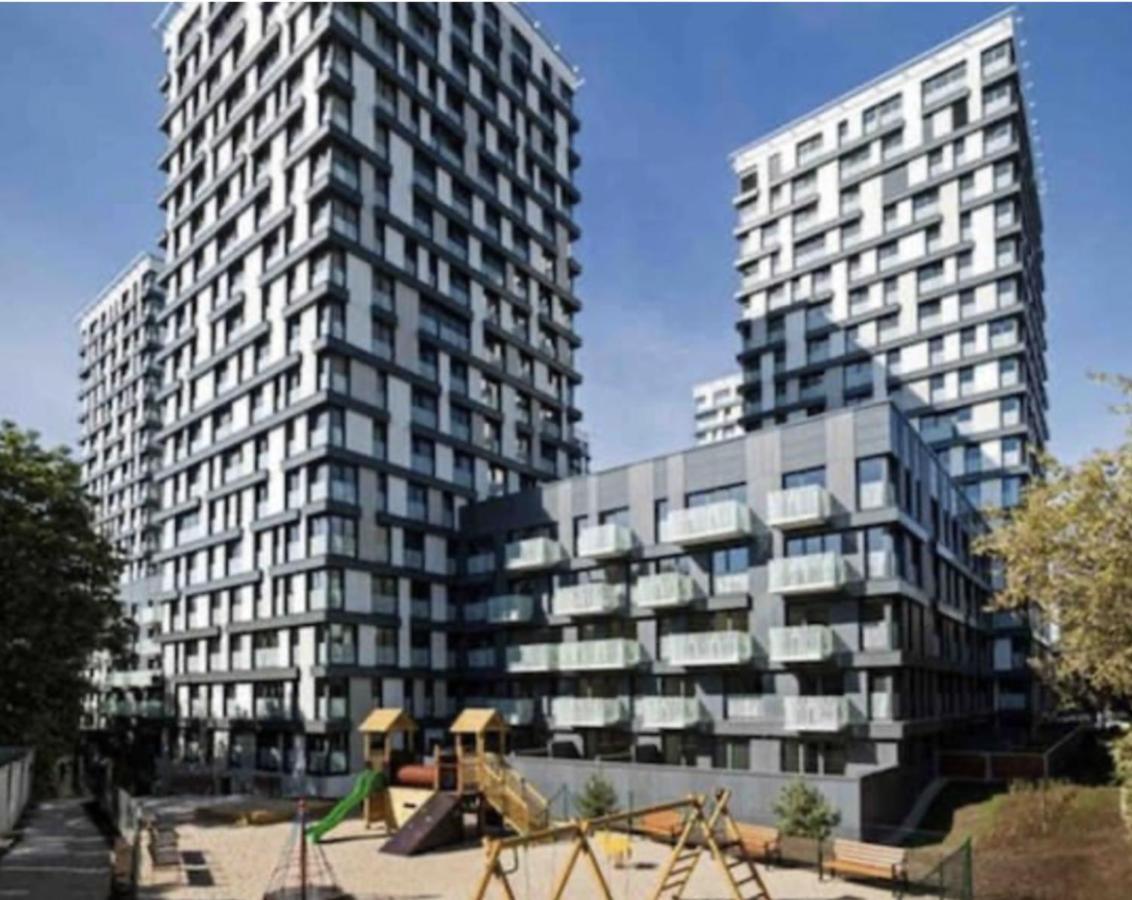 Residence Garden Tower S Balkonem, Garaz Prága Kültér fotó