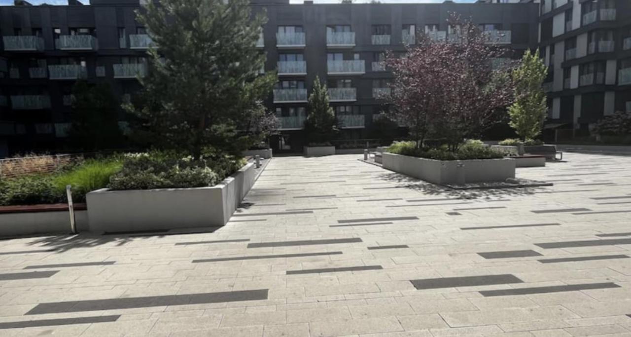 Residence Garden Tower S Balkonem, Garaz Prága Kültér fotó